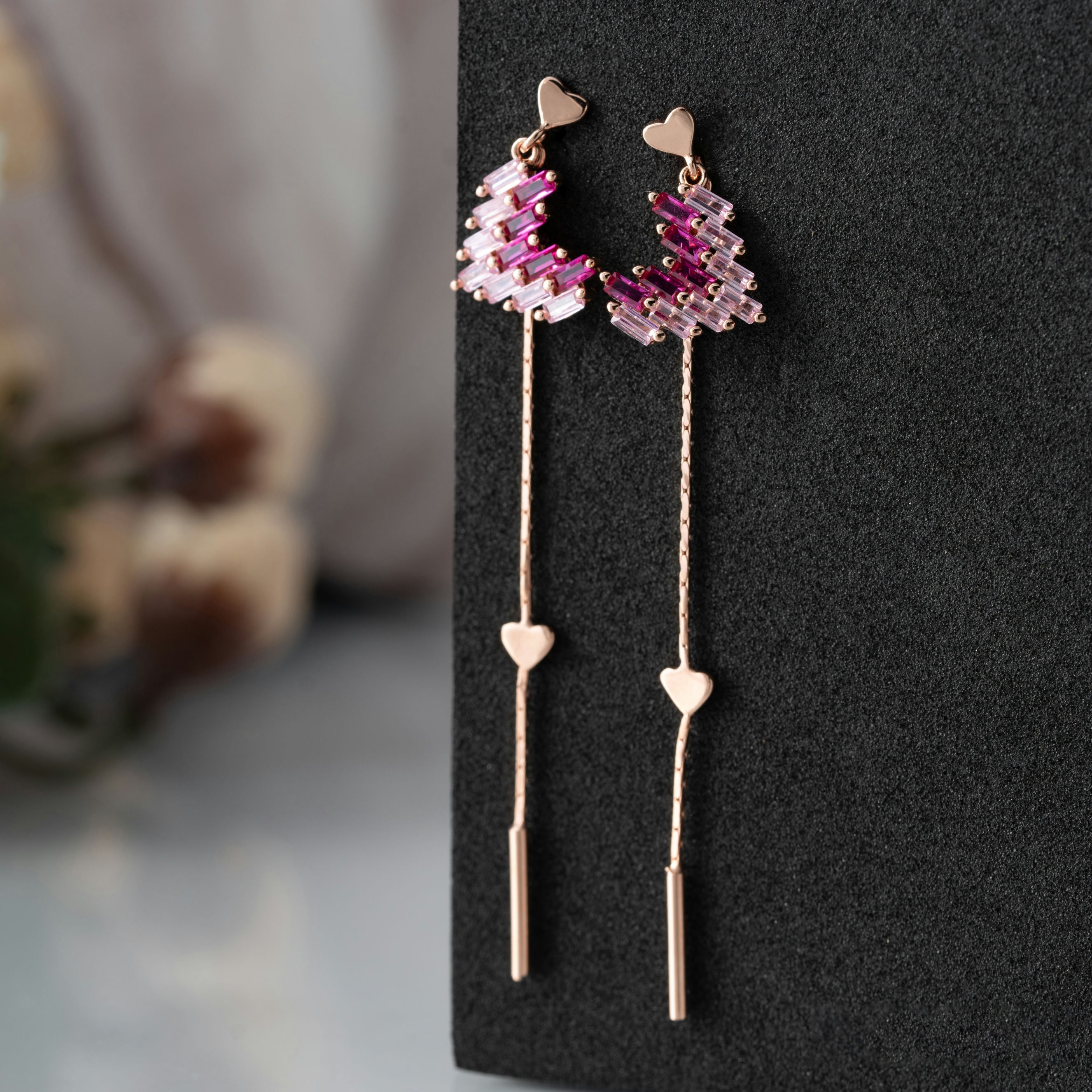 Rose Gold Love Tassels