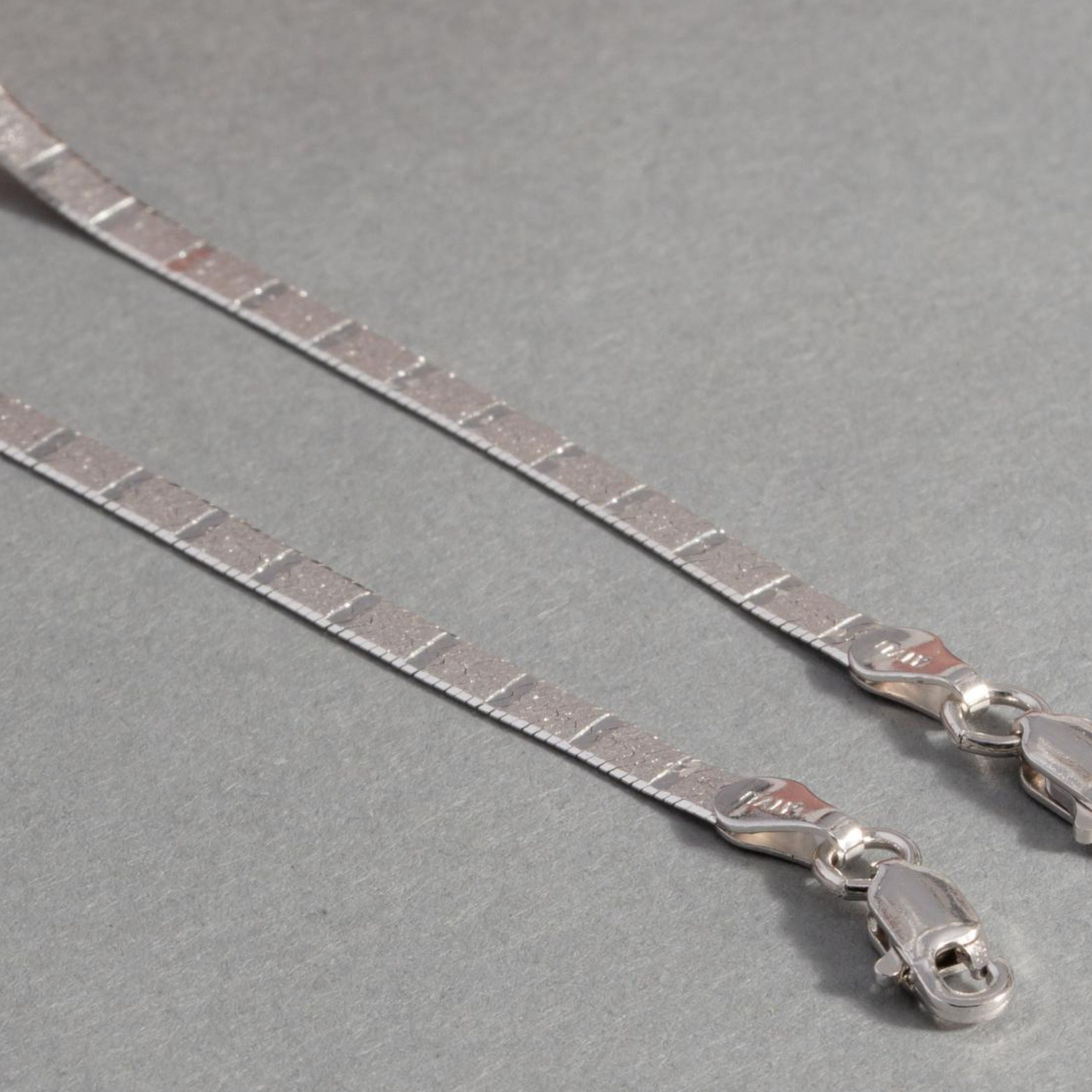 Shining Silver Veil Anklet